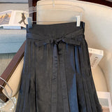 Plus Size Womens Skirts Loose Autumn Winter Chinese