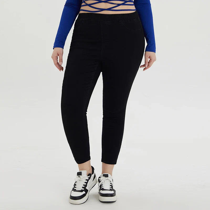 Plus Size Jeans for Women High Waist Stretchy