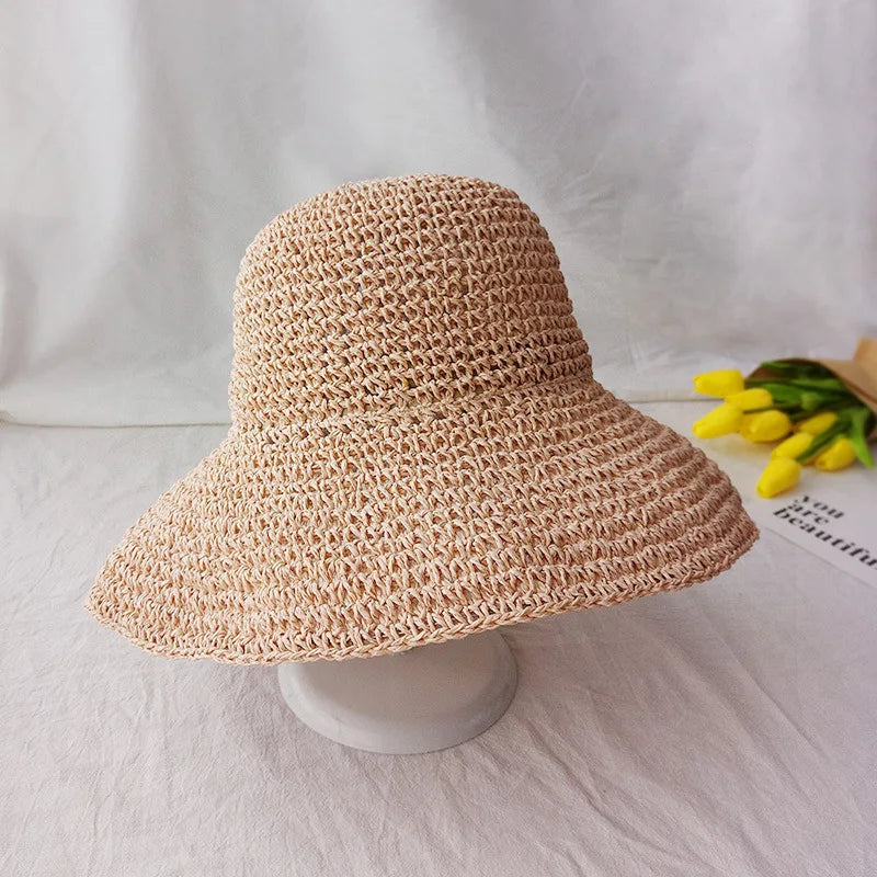 Fashion Lady Straw Hat Women Summer Sun Visor