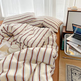 Nordic Sling Bed 150 Bedding Sets Stripes Duvet