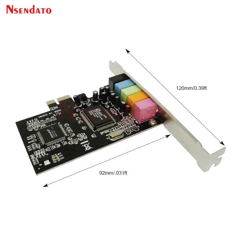 PCI-E PCI Express 5.1 Channel 3D Audio 6