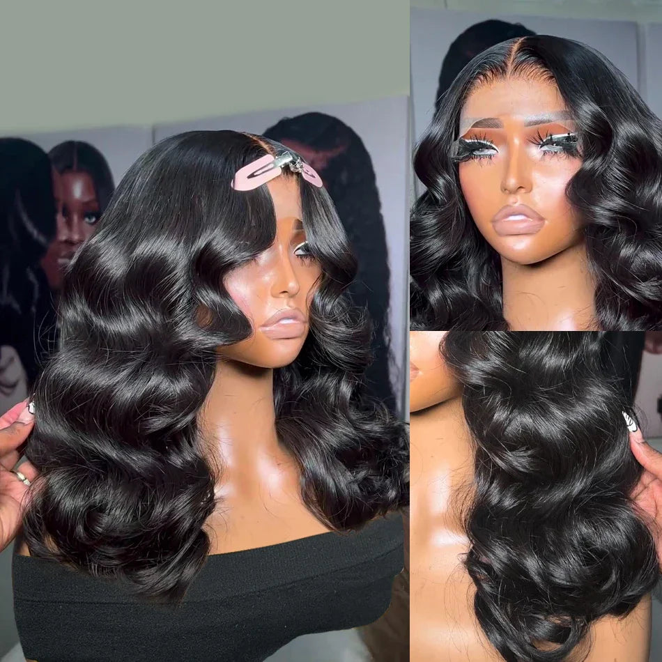 250% Body Wave 13x4 13x6 Cheap Short Bob