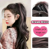 FOR Horsetail Wig Women's Long Hair Clasp Style