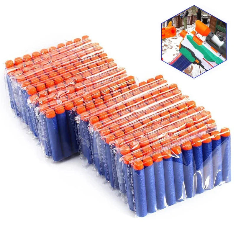 7.2cm 50/100pcs For Nerf Soft Bullets Darts Round