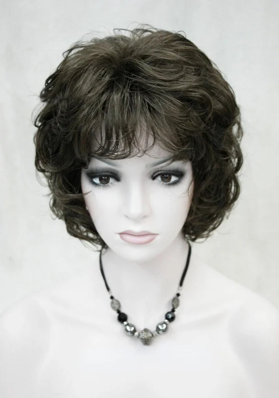 Women Fashion Short Wigs Blonde Brown Black Wig