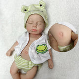 33cm Painted Silicone Lifelike Reborn Dolls - Girl & Boy