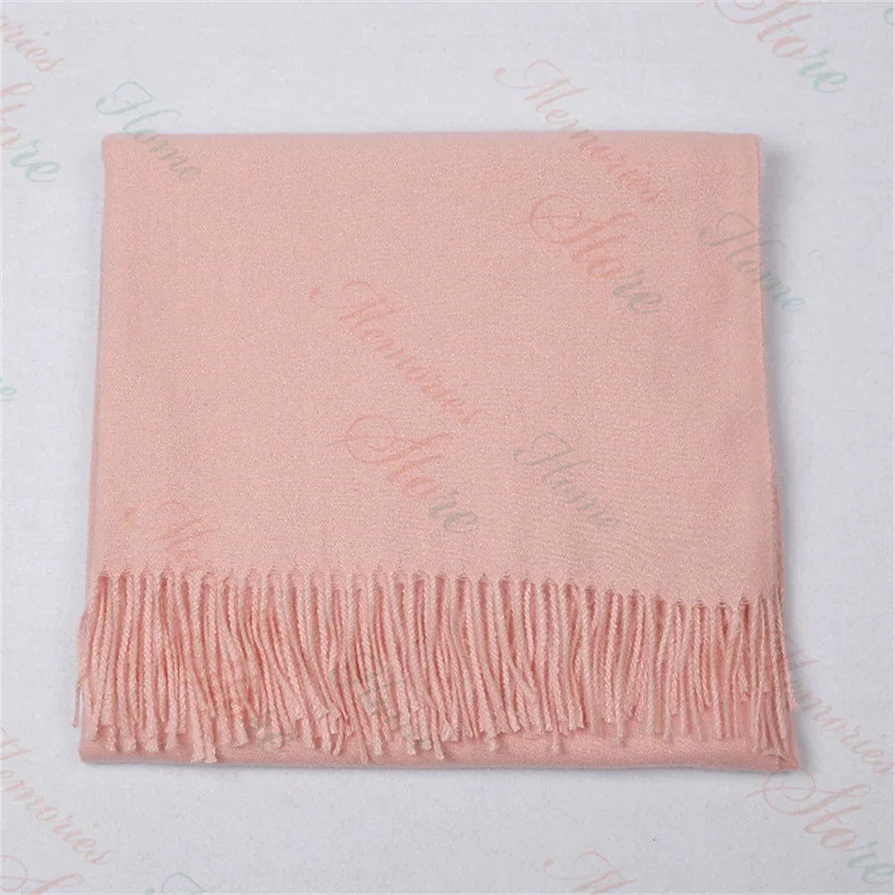 Personalised Embroidered Scarf with Initials or Name Wedding