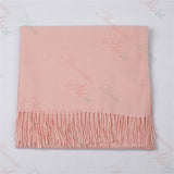 Personalised Embroidered Scarf with Initials or Name Wedding