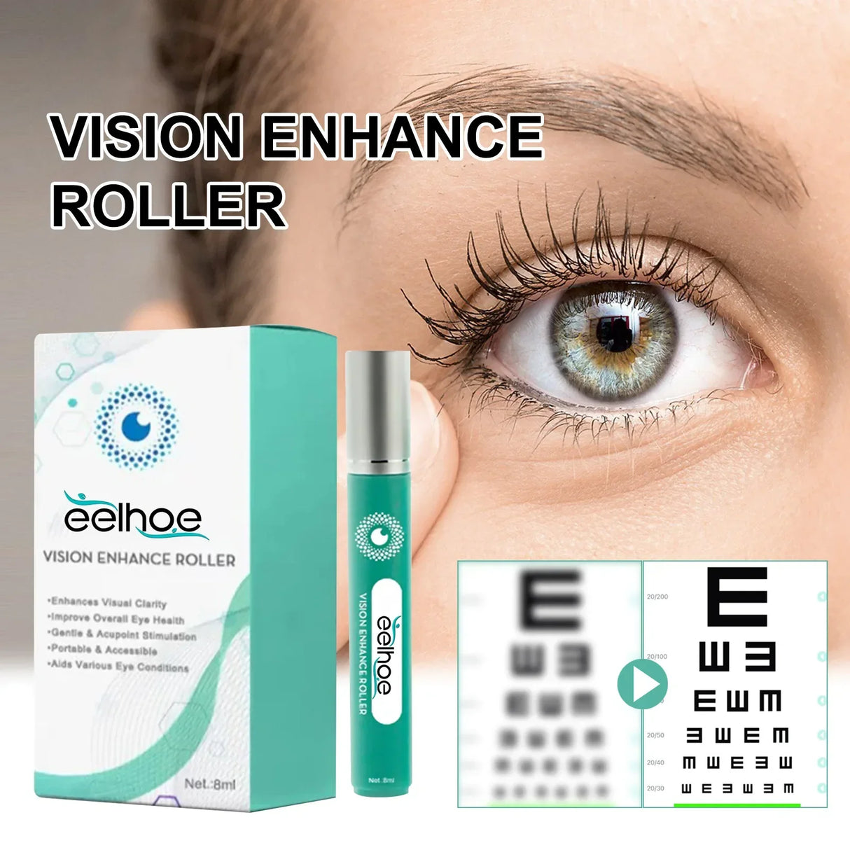 Rapid Treatment Myopia Eye Serum Relieve Vision Astigmatism