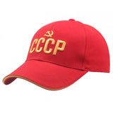 Fashion Summer Men Baseball Cap CCCP USSR Russiane