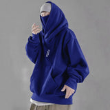 Ninja Style Japanese Hoodie 2024 Spring Turtleneck Hoodies