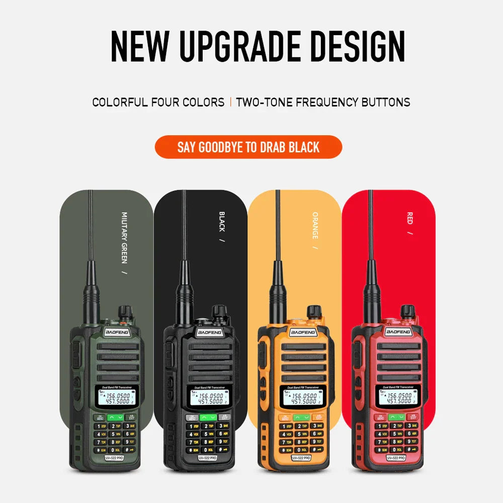 Baofeng UV S22 PRO V2 IP68 Walkie Talkie