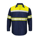 Size S-4XL Summer Outdoor Work Shirts with High