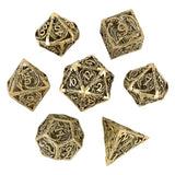 Mini Planet DND Metal Dice Set Three-dimensional Flying