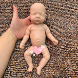 8 styles/28cm Cuddly Unpaint Solid Silicone Bebe Reborn