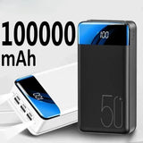 2023New 200000mAh Power Bank Portable Fast Charging PowerBank