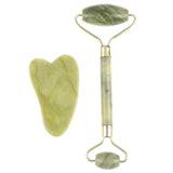 Natural Rose Jade Roller Face Massage Gua Sha