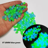 300/500 Pcs Garden Decoration Pebbles Luminous Stone Glow