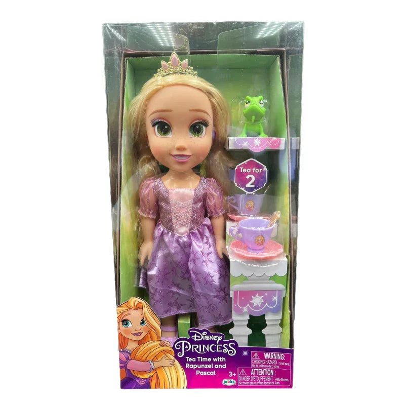 30cm Disney Elsa Anna Doll Mermaid Rapunzel Bell