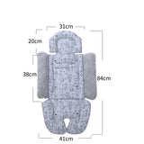 Baby Stroller Seat Cushion Cotton Breathable Pushchair Car