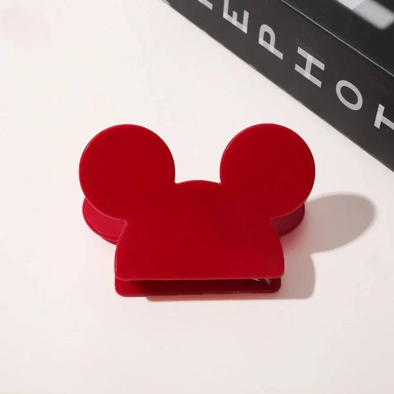 Cartoon Mickey Acetate Hair Claw for Women Girls