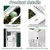 Mini Aquarium With Filter LED Light Fish Tank