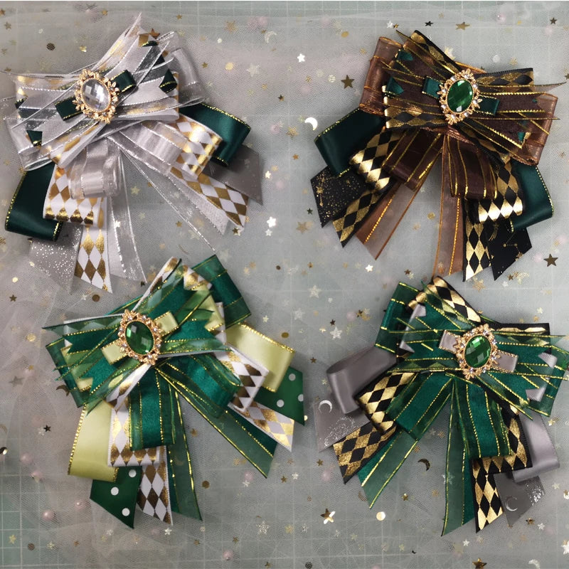 Original Bow Tie Brooches for Women, Lolita Suits