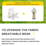 Outdoor Portable Folding Chair Foldable Car Outdoor Chair