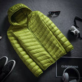 Winter Ultra Lightweight Down Jacket Men's Fashion Short
