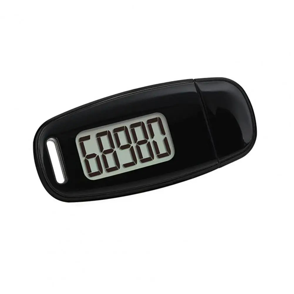 Mini Step Counter Compact Pedometer Compact Rechargeable 3d