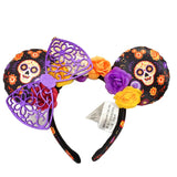 Disney Mickey Mouse Ear Headband Green Mermaid Hair