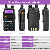 Baofeng UV-5R 8W True High Power 8/5W Powerful