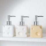 European Creative Cheese Soap Dispenser Ceramic Emulsion Bottle