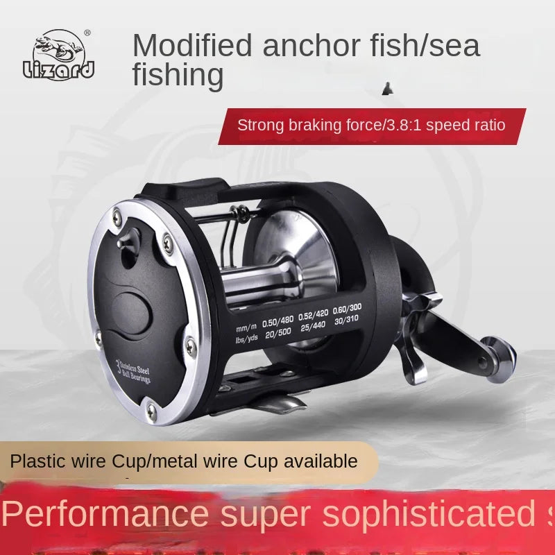 Lizard All Metal Head Fishing Reel Sea Fishing
