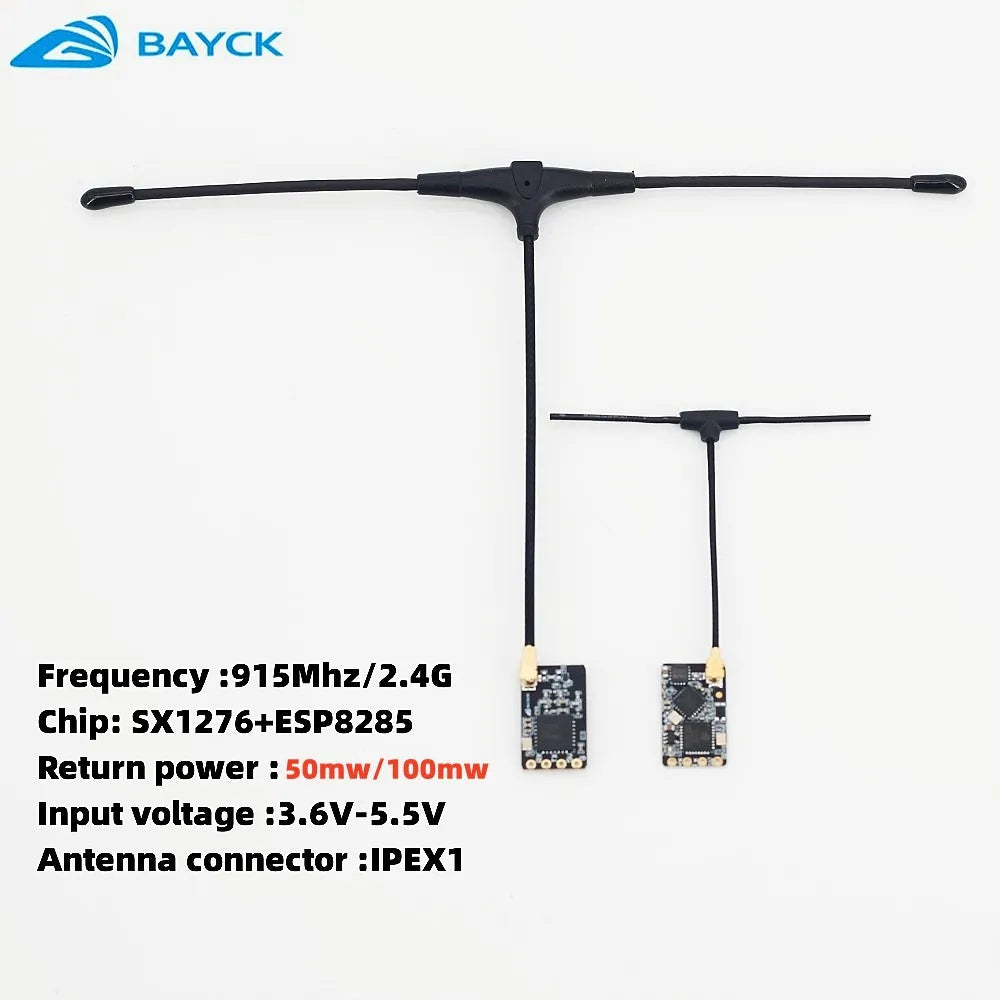 BAYCK ELRS 915MHz / 2.4GHz NANO ExpressLRS Receiver