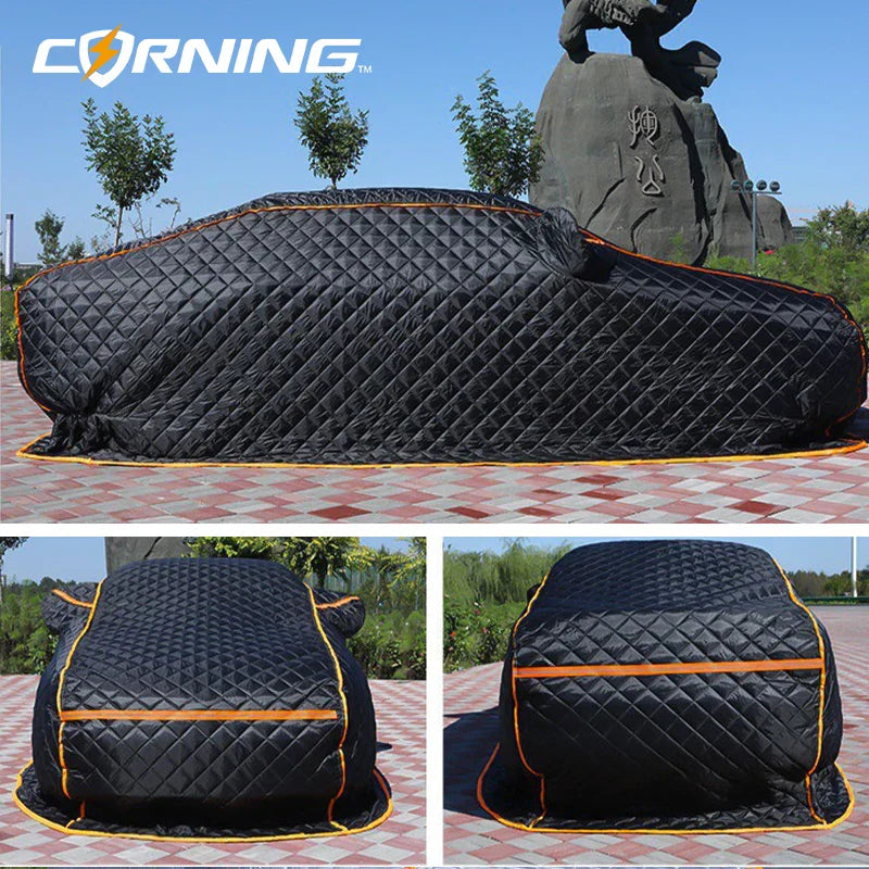 Car Cover Waterproof Outdoor Auto Covers Full Universal Hail Proof Outer Windshield Accessories for Vehicles Rain Awning Suv