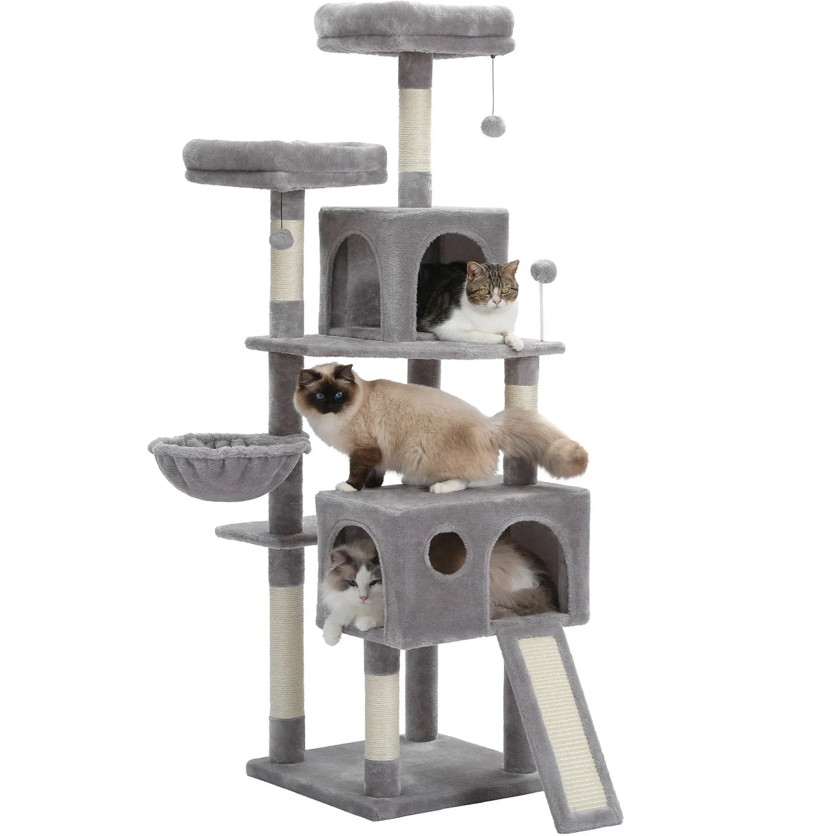 Free Shipping Multi-Level Cat Tree For Cats With