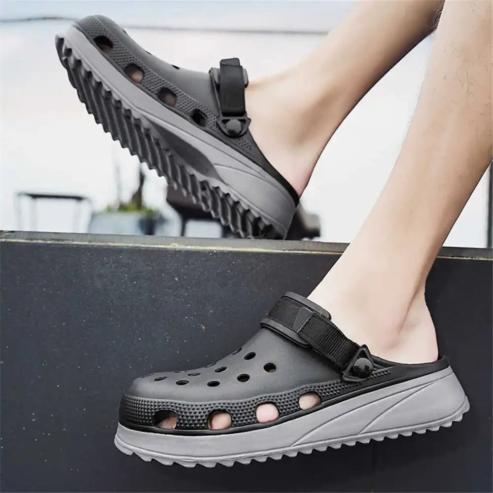 Hollow Slip Resistant Sneakers 43 Size Funny Slippers Men Shoes Beach Sandals For Children Sport Shose Cuddly Tensi Vip