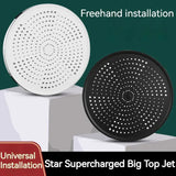 Hygienic bath shower rain ceiling rainfall round Showerhead