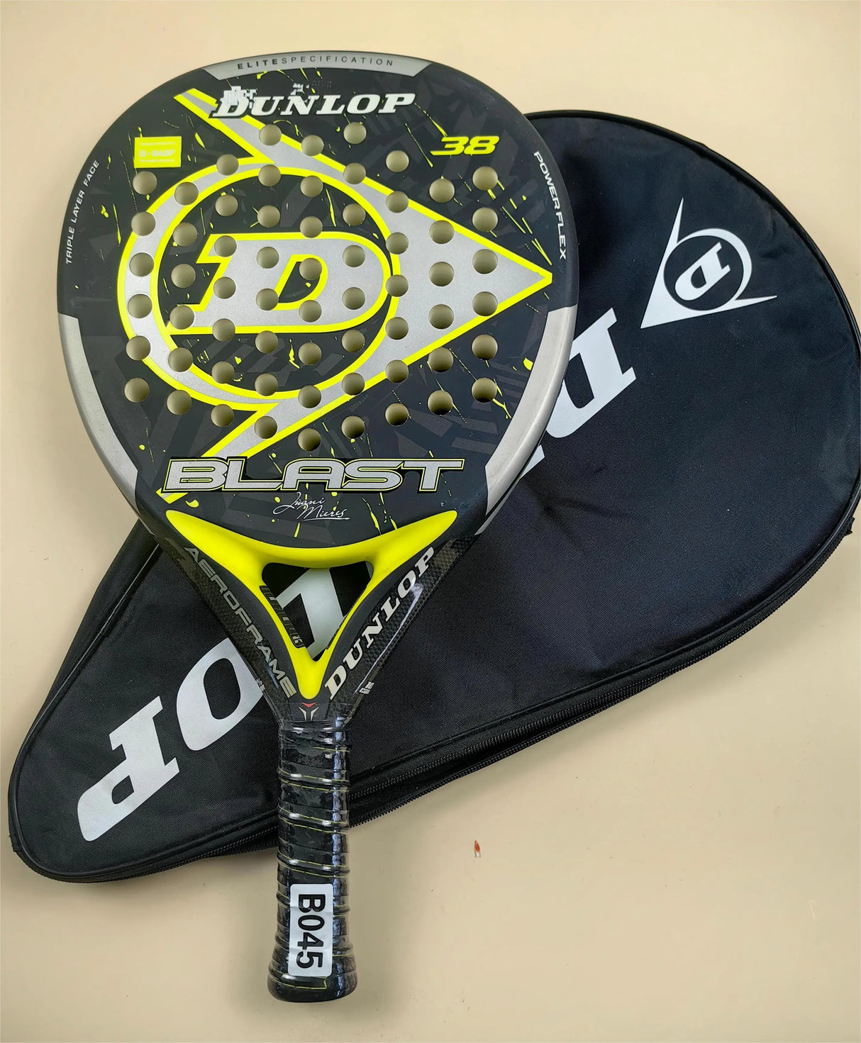 Defective Inventory Racket Pala Padel Carbon Fiber Tennis