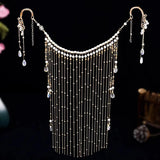 Antique Chinese Style Face Curtain Hanfu Hair Accessories