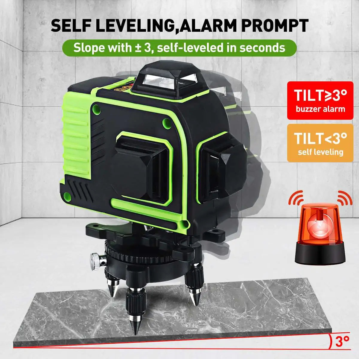 tripod/Professional Level Green Light Building Tool Level Lines