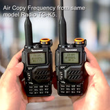 50-600MHz RX Walkie Talkie UV-K5 Quansheng VHFUHF 136-174MHz