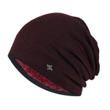 Winter Thick Warm Plush Baggy Beanies Hat For