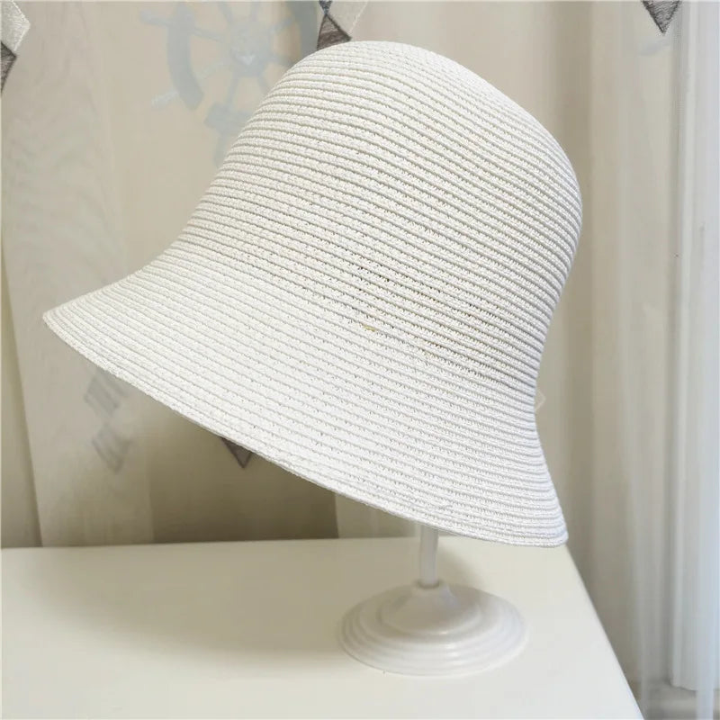 New Summer Foldable Bucket Hats For Women Girls