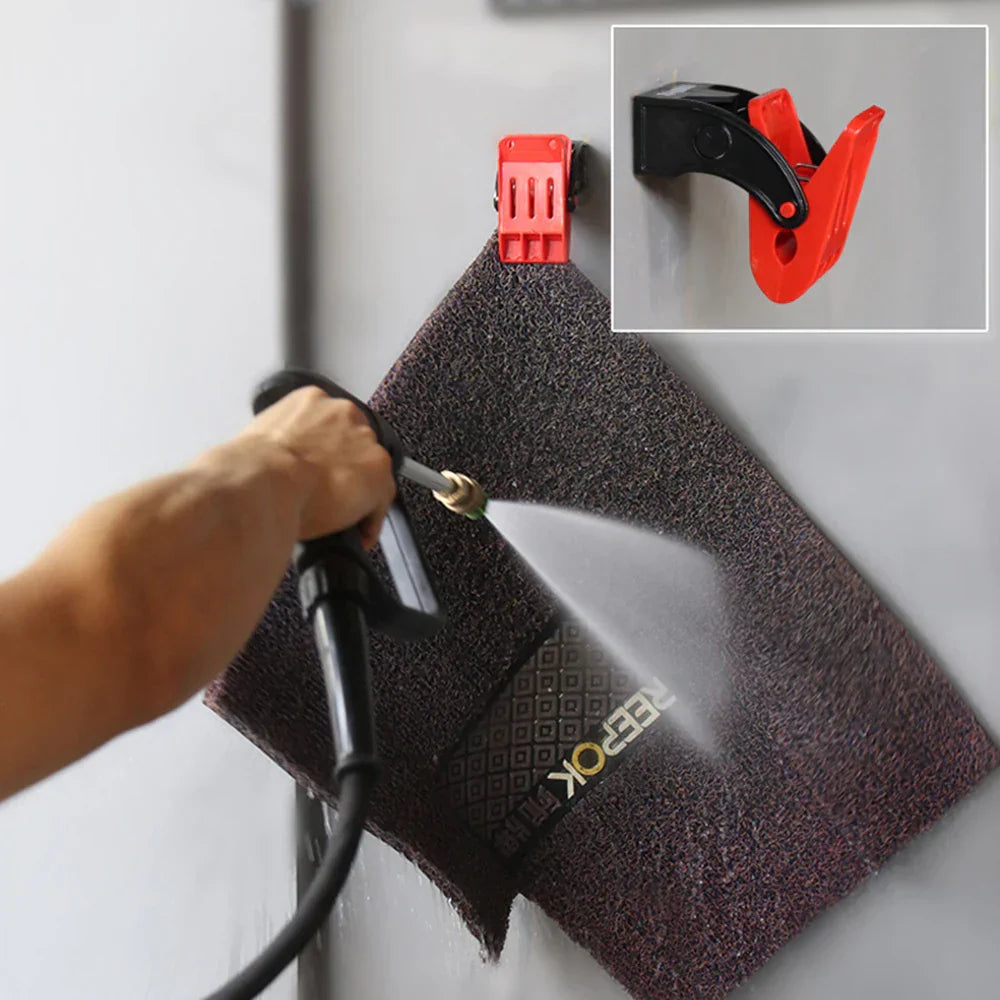 4PCS Car Floor Mat Clips Carpet Wash Clamp