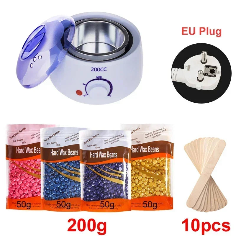 Hair Removal Wax Machine Waxing Heater and Beans