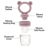 Baby Pacifier Fruit Feeder Cover Silicone Baby Nipple