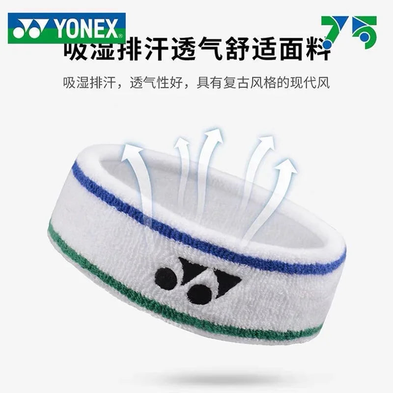 YONEX Badminton Tennis Sports Turban Headband Fitness Sweat-absorbent