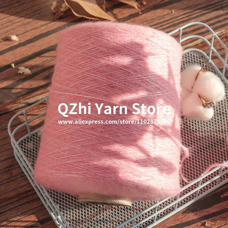 500G Soft Thick Mohair Cashmere Wool Yarn for